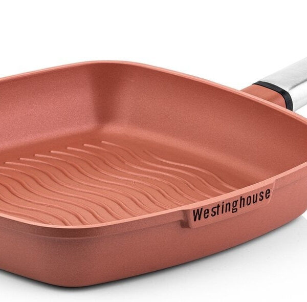 Westinghouse Performance Series Grillpfanne - Backofen geeignet - 28 cm - Orange Wohnen & Kochen