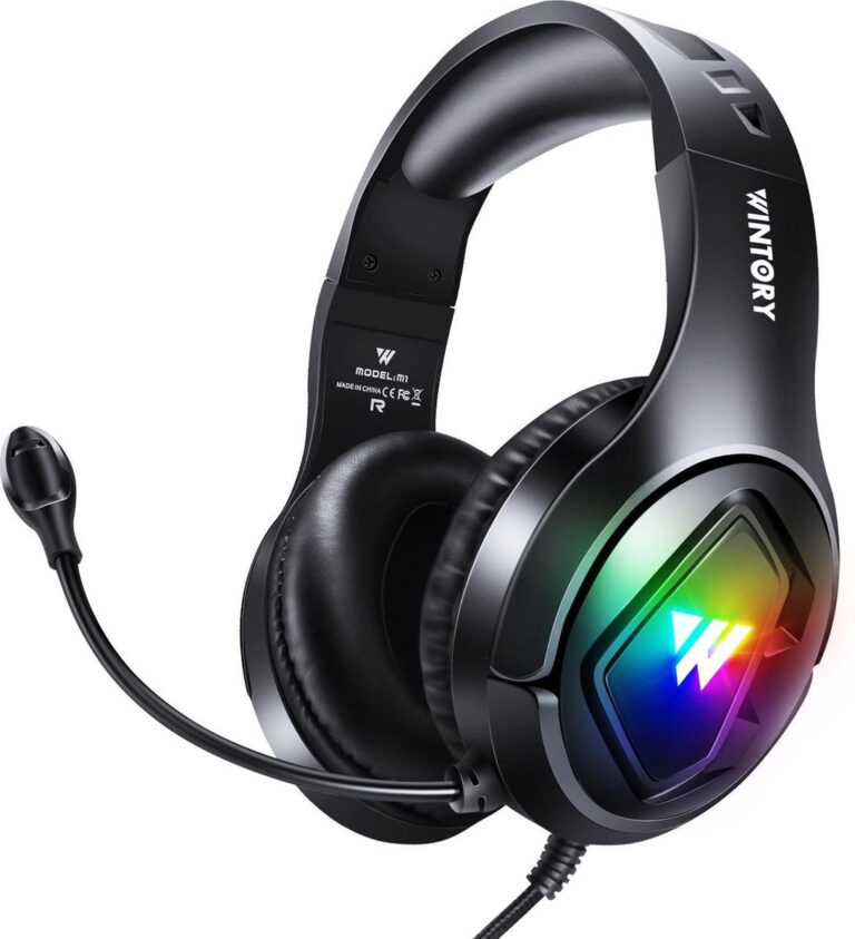 WINTORY M1 RGB Gaming Headset - PS4