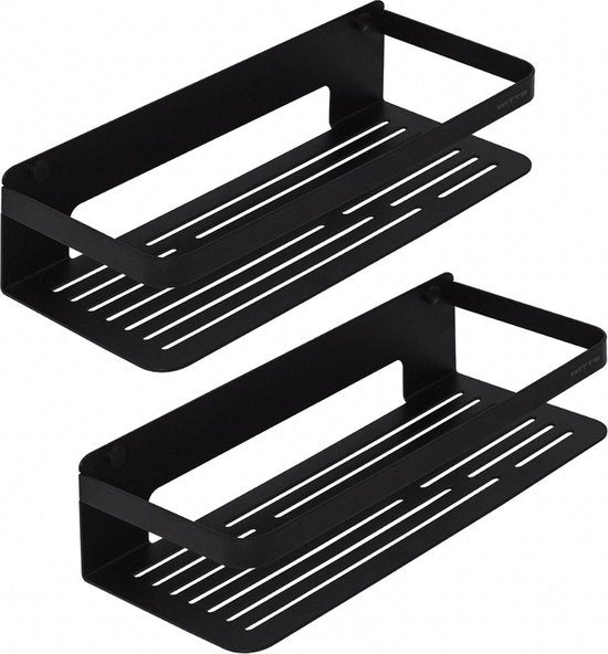 Witts Dusche Rack - 2 PiecesLayer - Dusche Rack ohne Bohrer - Dusche Rack hängend - Dusche Rack - Stainlessj