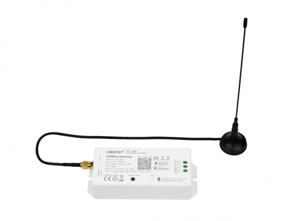 WL-433 RGBCCT DMX + WiFi 433MHz Gateway für UW- und Pool Leuchten