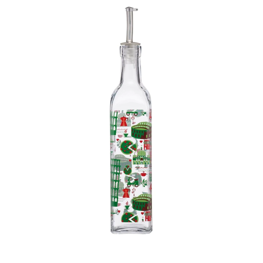 World of Flavours 550ml Öl- und Essigausgießer mit Aufdruck Wohnen & Kochen