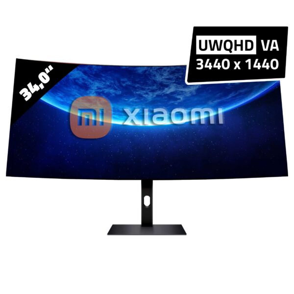 Xiaomi G34WQi UltraWide Curved Gaming Monitor - 3440 x 1440 - UWQHDOVP geöffnet - geöffnet Monitore