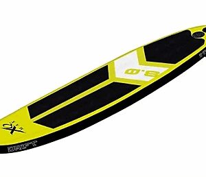 XQ Max - Aufblasbares Stand Up Paddle - SUP Board Gelb - 245 cm 60kg Tragkraft - Komplettset SUP Board und Zubehör. Hobby & Sport