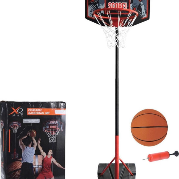 XQ Max Basketball Set - Basketballständer - Verstellbar von 1