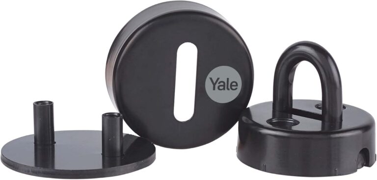 Yale Y730B60231 Verankerung Schwarz Hoher Schutz Haus & Garten