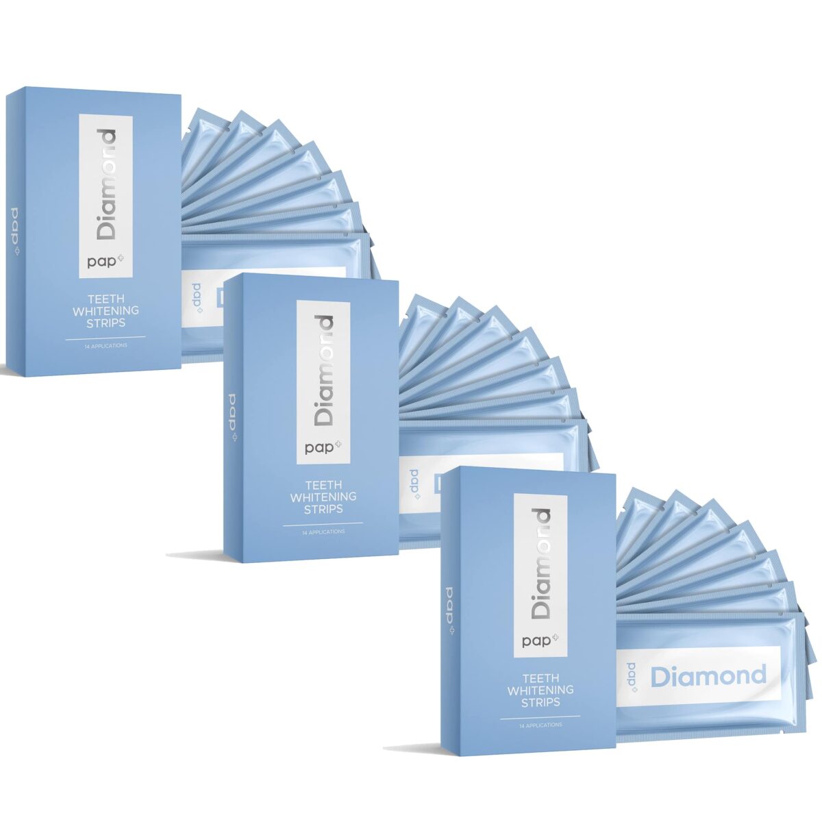 Zahnbleaching PAP+ Strips Oral Health