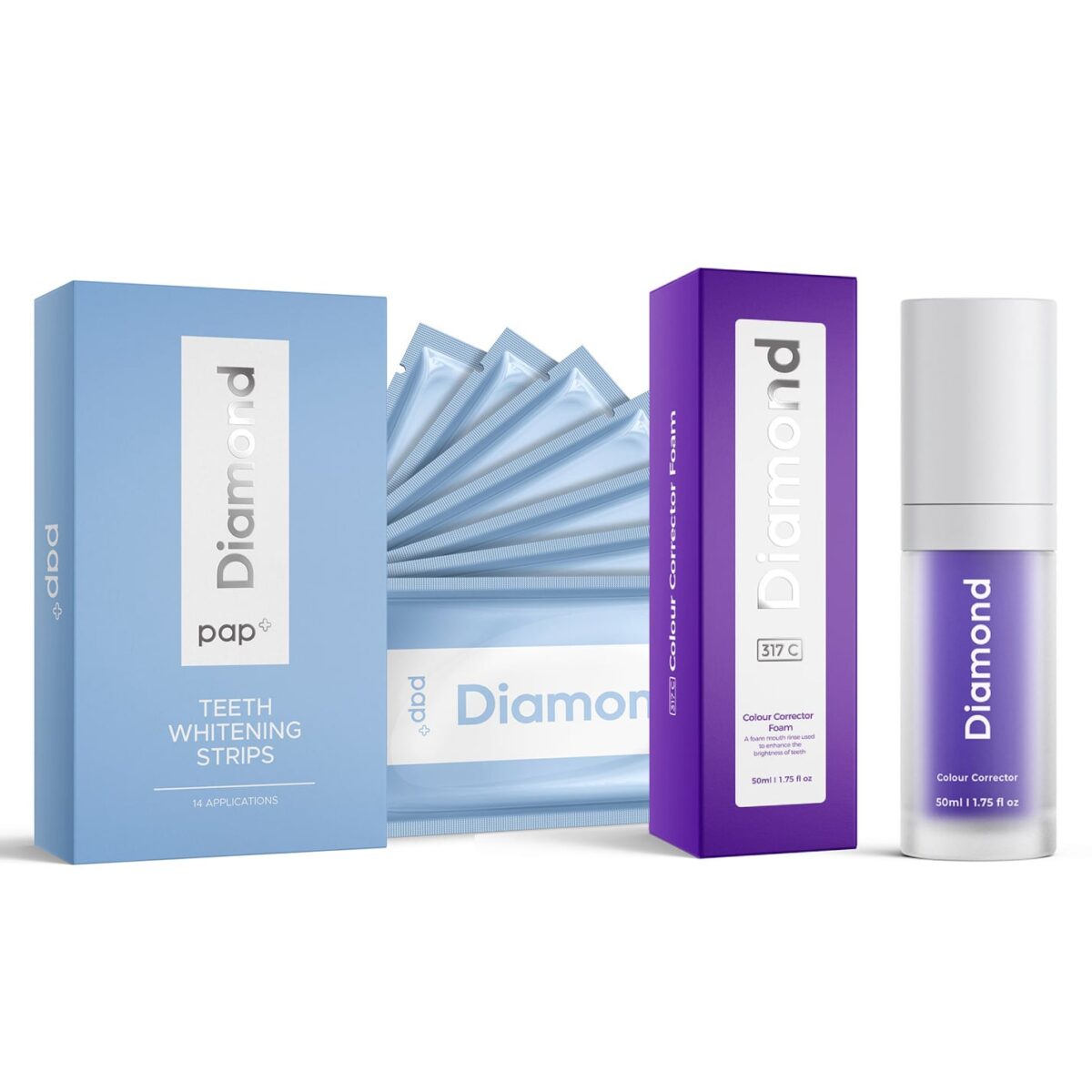 Zahnbleaching PAP+ Strips Oral Health