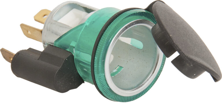 Zigarettenanzünder mit Licht 12V - Flachanschluss Vertaald