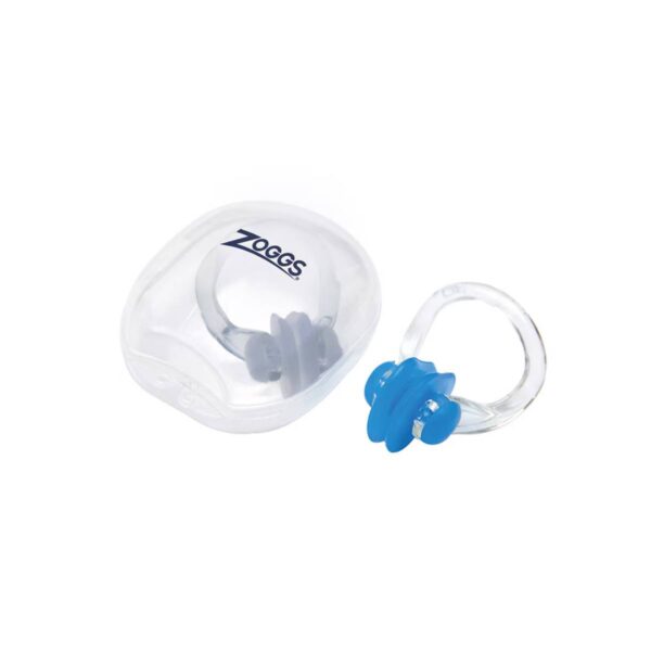 Zoggs Nasenklammer Blau Weiß Schwimmen