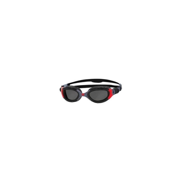 Zoggs Predator Flex 2.0 Polarisiert Grau Rot 2018 Schwimmen