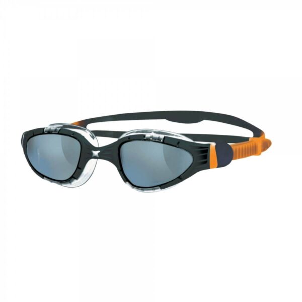 Zoggs Schwarz/Orange AquaFlex Schwimmbrille Schwimmen