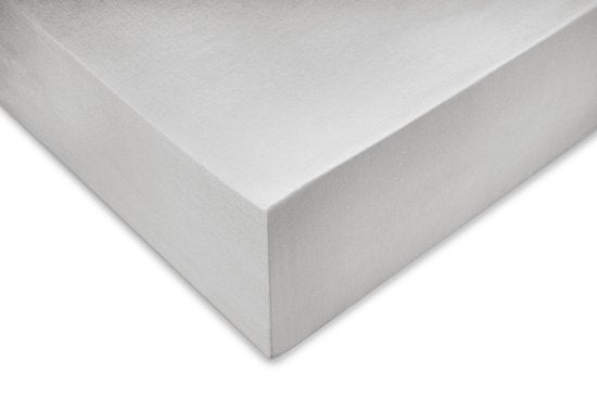Zohome Spannbetttuch Satinado - Einzelbetttuch - 90x200 - 100% Baumwolle Satin - Grau Wohnen & Kochen
