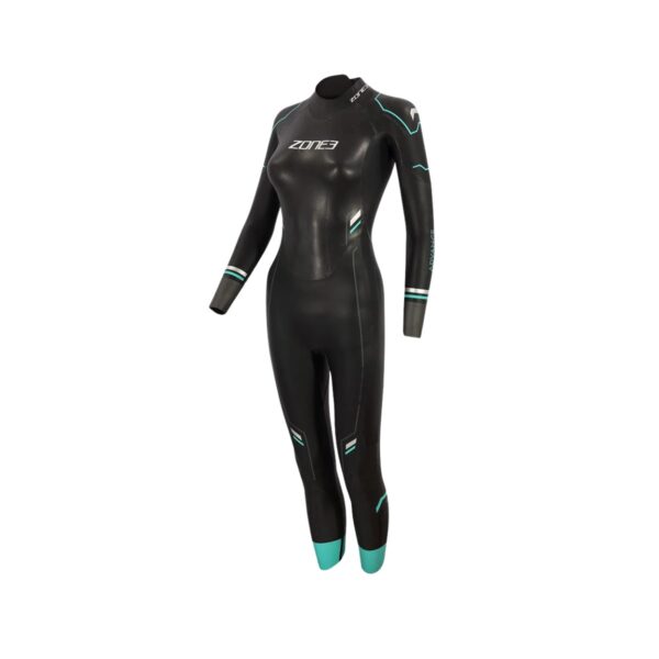 Zone3 Advance Damen Neoprenanzug Schwarz Blau