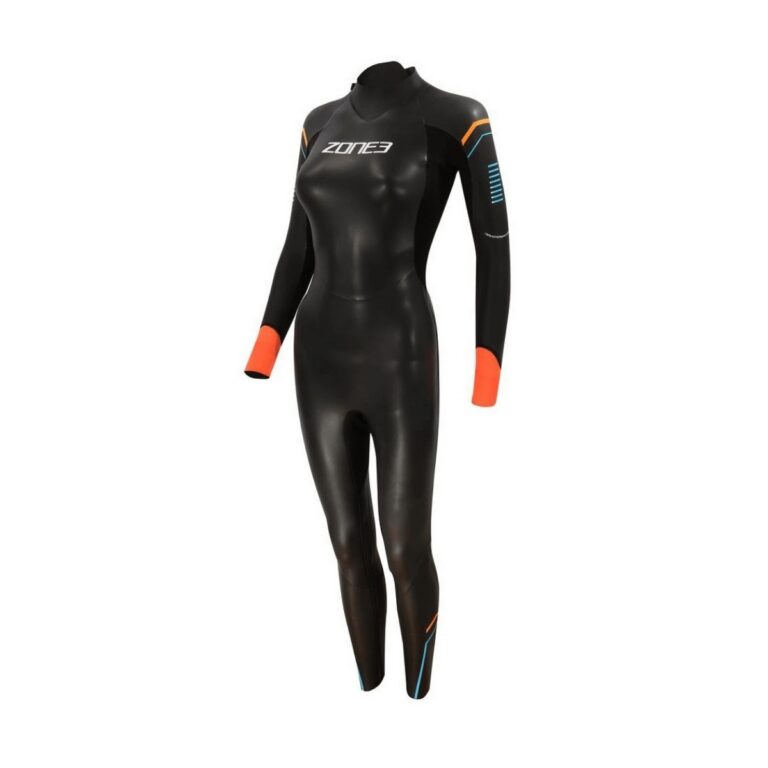 Zone3 Aspect Neoprenanzug Damen Schwarz Orange