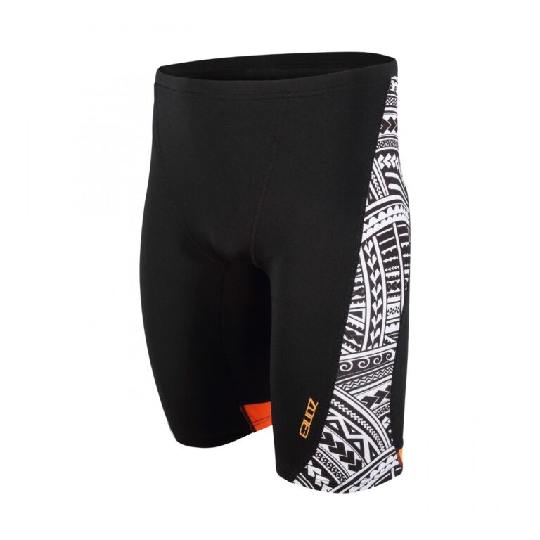 Zone3 Kona Speed Jammer Badeanzug Schwarz Weiß