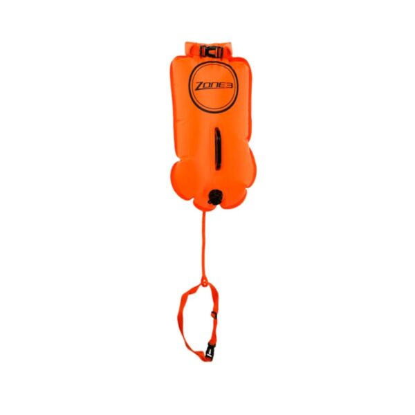 Zone3 Neon Dry Bag Boje Orange Schwimmen