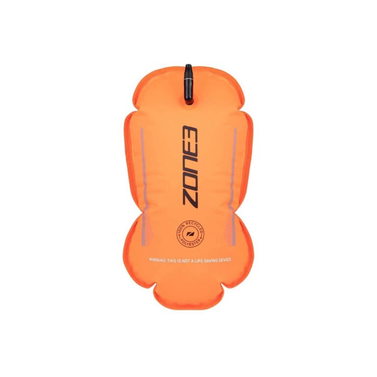 Zone3 Recycled Swim Safety Schwimmboje 28L Orange Schwimmen