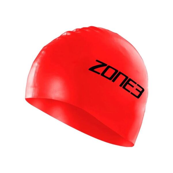 Zone3 Rote Badekappe Schwimmen