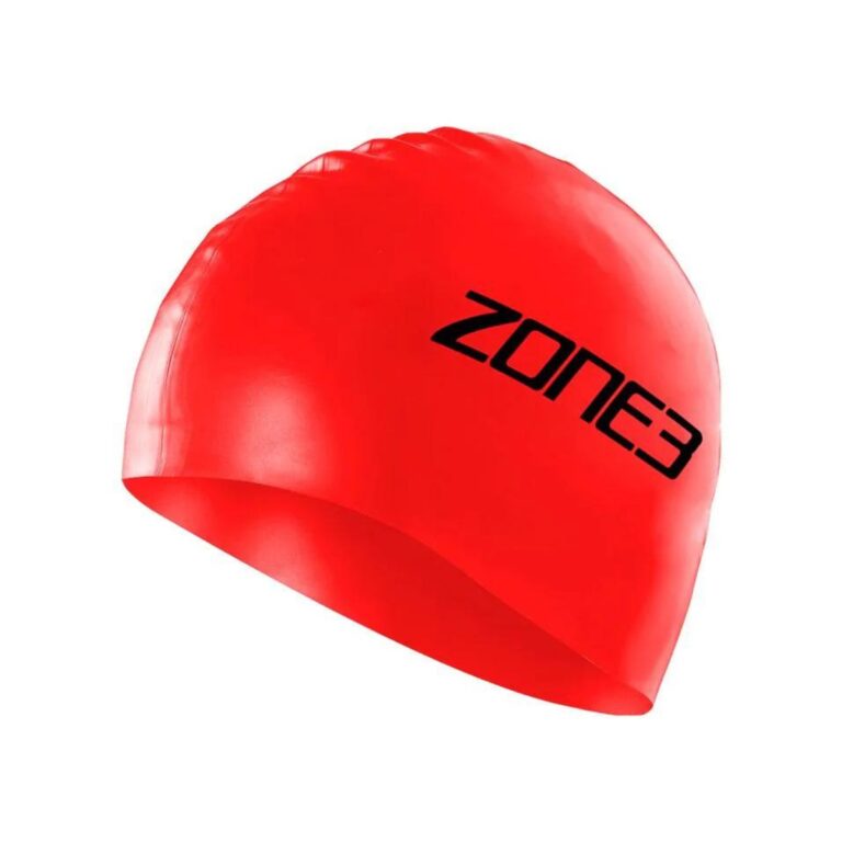 Zone3 Rote Badekappe Schwimmen