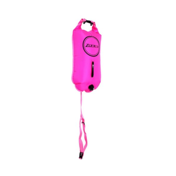 Zone3 Schwimmen Boje Neon Dry Bag Rosa