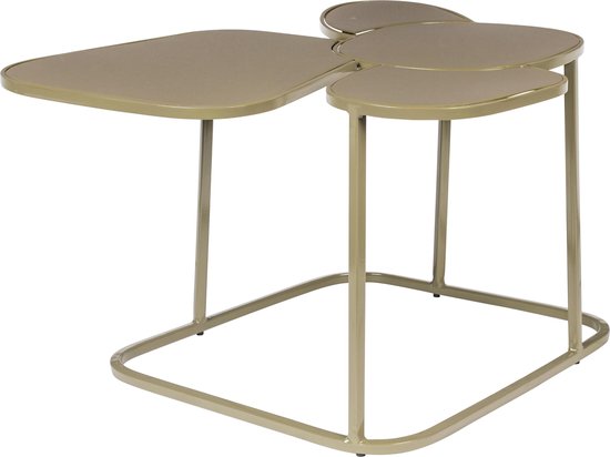 Zuiver Moondrop Multi - Beistelltisch - Lehm - Olivgrün - Metall Wohnen & Kochen