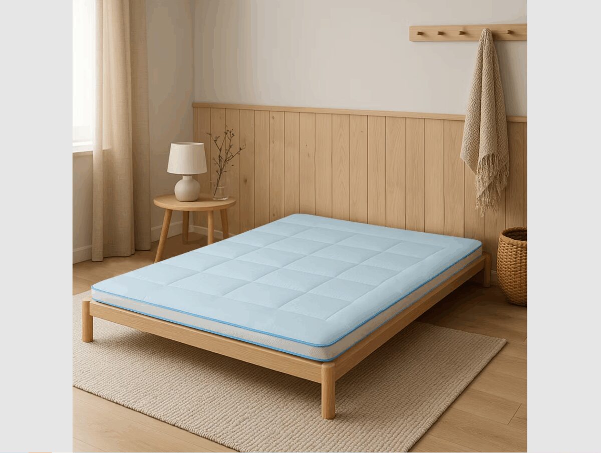 Zydante Cooling Topper - 90 x 200 cm - Abnehmbarer Bezug Wohnen & Kochen